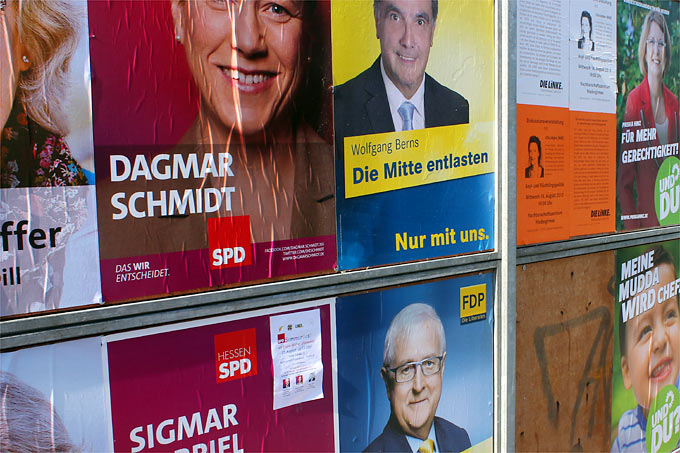 Wahlpalakte - Foto: Helge May