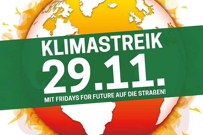 Klimastreik am 29. November 2019 - Grafik: www.klima-streik.org