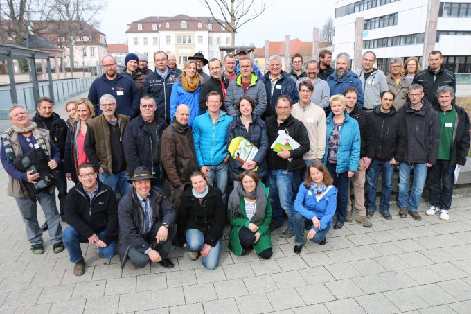 Die Teilnehmerinnen und Teilneher der Schulung in Ludwigsburg