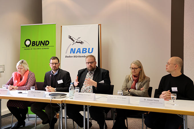 Pressekonferenz bei den Naturschutztagen 2024. - Foto: NABU/Bianka Lungwitz