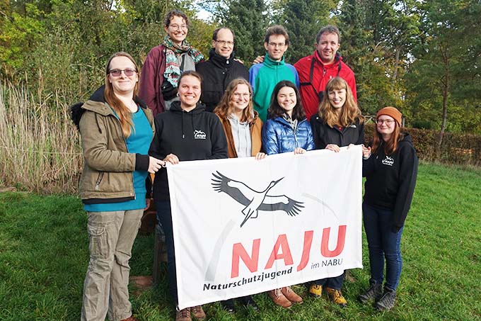Der NAJU Vorstand im Herbst 2022 – Foto: NAJU/Nico Teerenstra