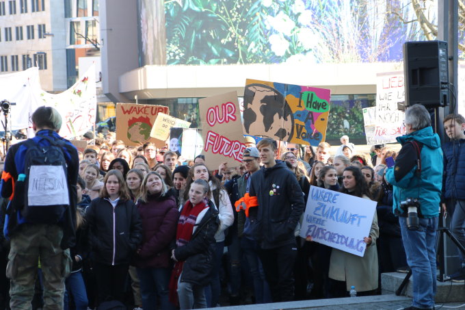 Die Schülerproteste „Fridays for Future“ in Stuttgart. -Foto: NABU/Kathrin Baumann