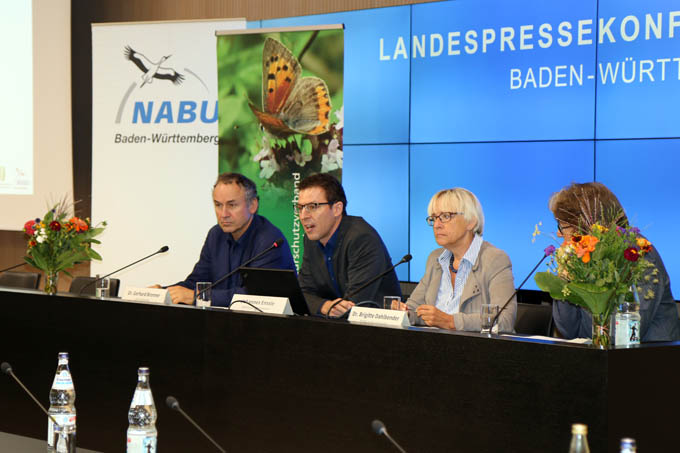 Die Landespressekonferenz zu Windenergie-Gutachten fand am 7. September 2017 statt. -Foto: NABU/Sofia Bonhaus