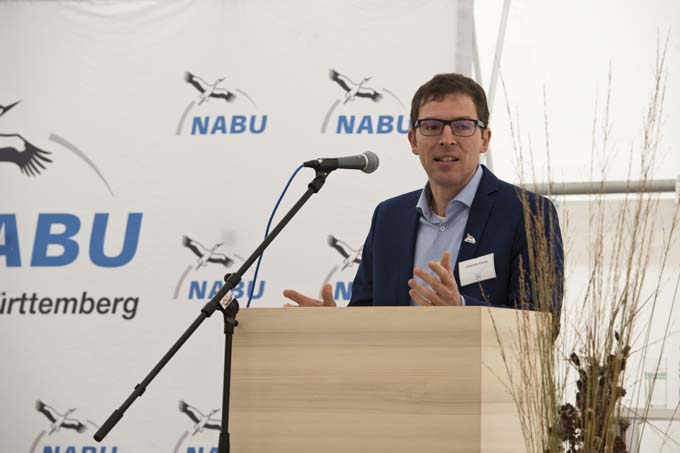 NABU-Landesvorsitzender Johannes Enssle. - Foto: Frank Müller