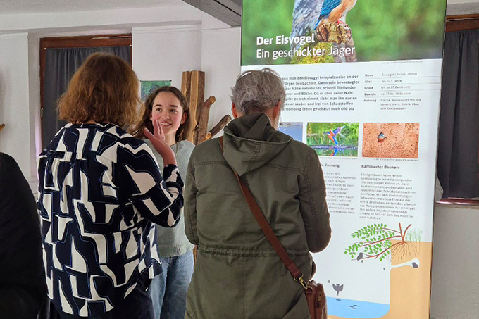 Ausstellungseröffnung artenreich - Foto: NABU/Naturvielfalt Westallgäu