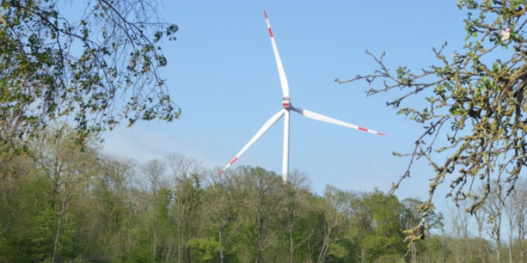Windenergie ist maßgeblich für die Energiewende. - NABU/Andrea Molkenthin-Kessler