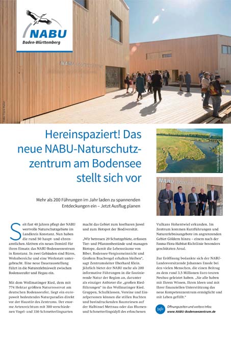 Naturschutz heute Baden-Württemberg 1/2019