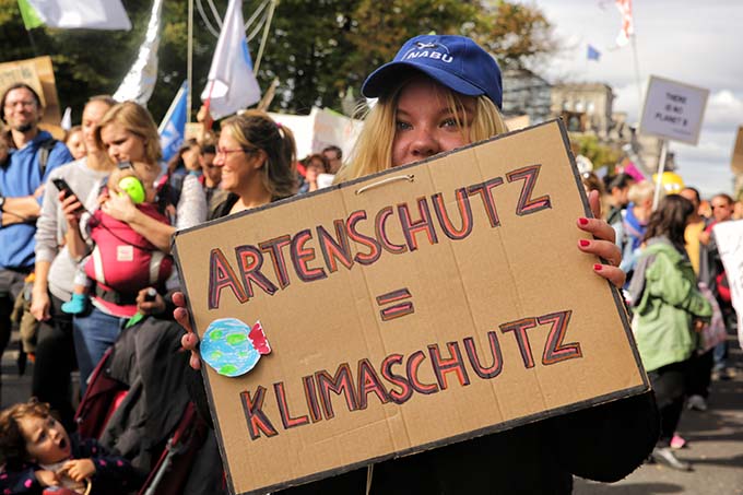 Klimastreik  - Foto: NABU / Volker Gehrmann