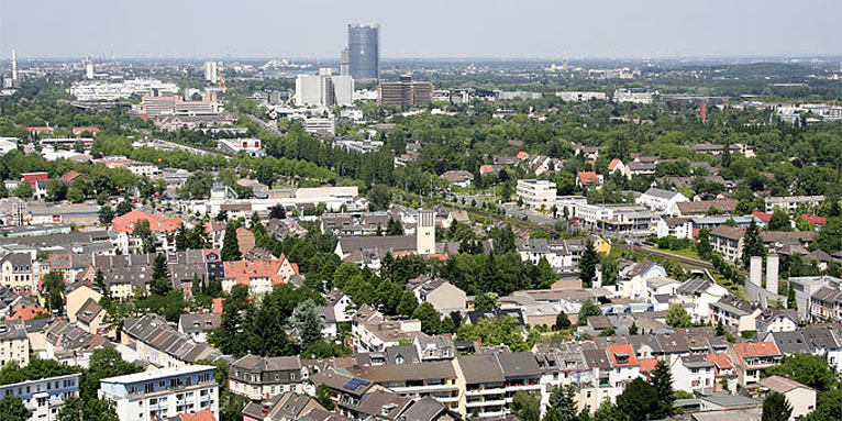 Blick von der Godesburg auf Bonn - Foto: Helge May